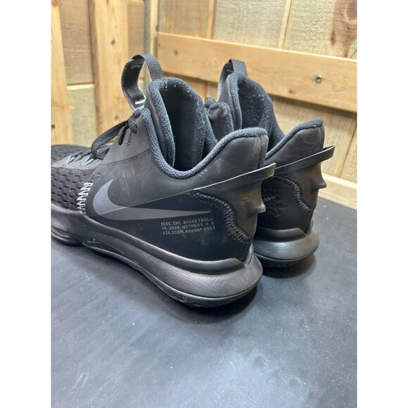 Nike LeBron Witness 5 Black Basketball Shoes Mens Size 10 Lightweight Breathable main image 6